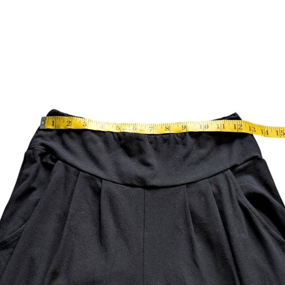 Encircled The Dressy Sweatpant Womens XS Stretch Pull On Elastic Waist Black - Picture 14 of 16